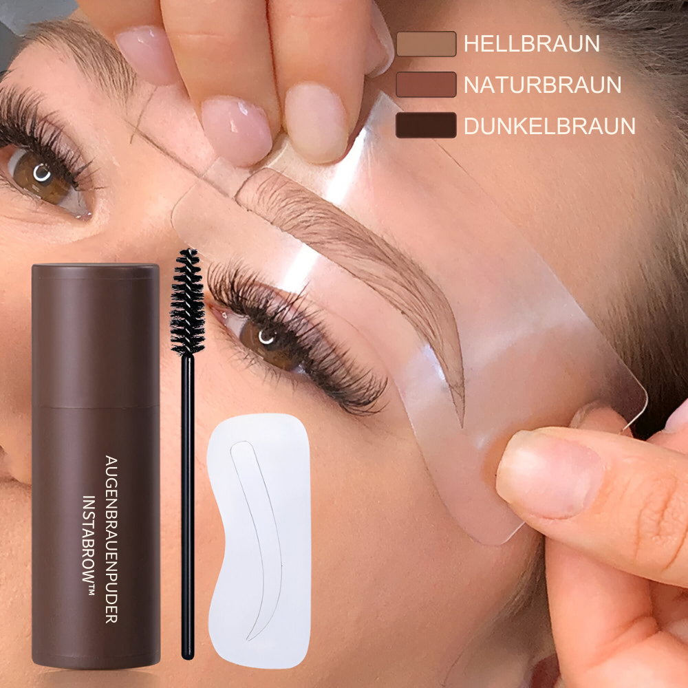 InstaBrow™ - Augenbrauenstempel-Styling-Set