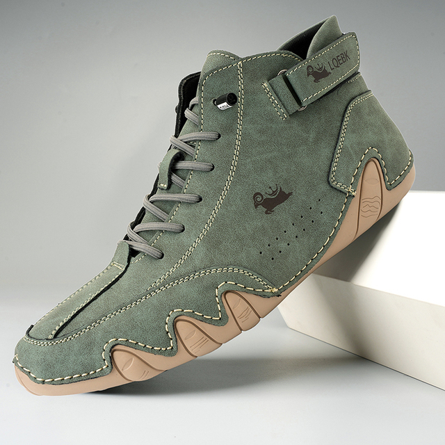 Patrick™ - Ultra-bequemer Rutschfester Barfußschuh aus echtem Leder
