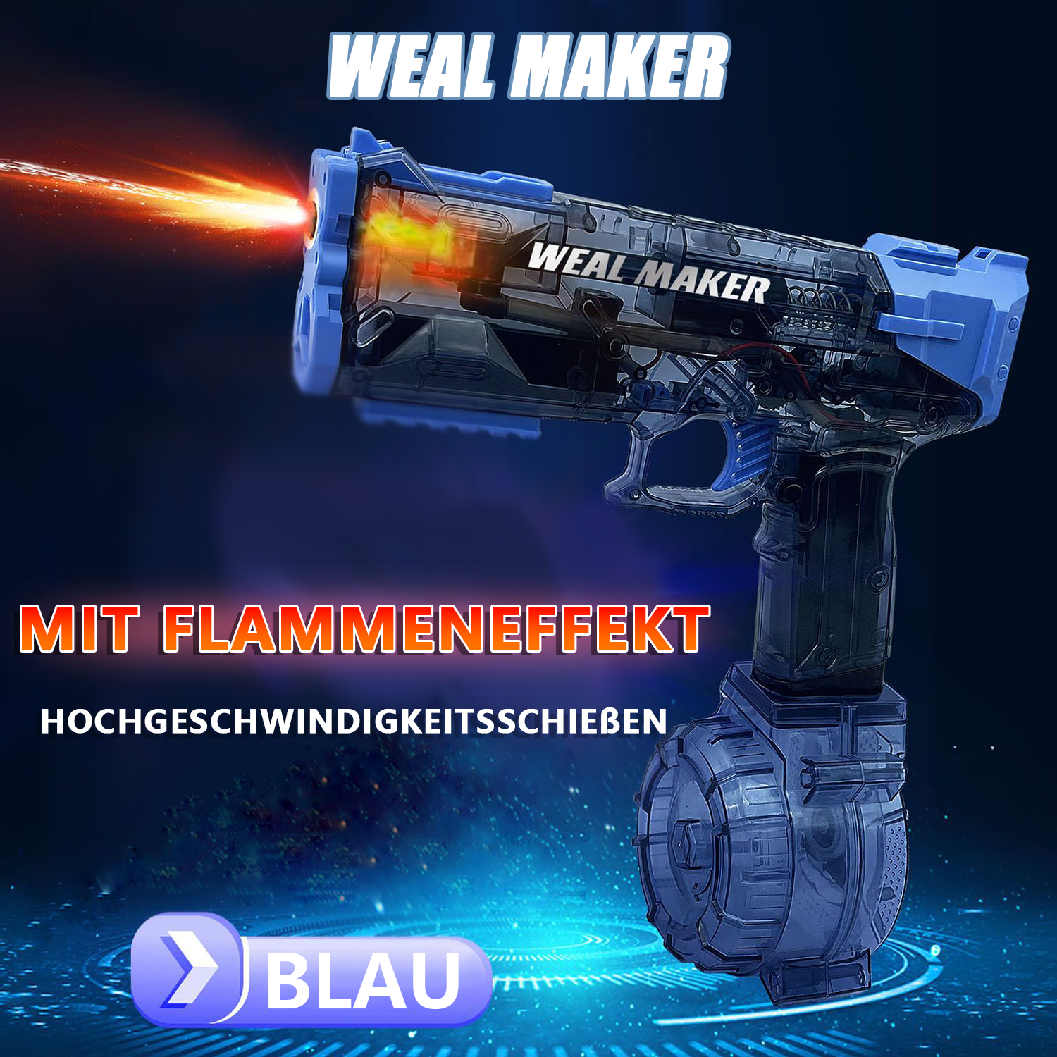 HydroStrike Blaster 🔥Sommer Hot Sale🔥 Schnellmodus-Eisexplosions-Wasserpistole