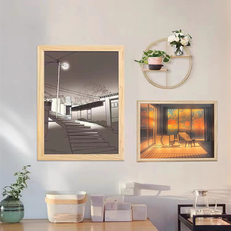 DIYMasterpiece Kit™ - Artistiek doe-het-zelf-zonlicht-geïnspireerd nachtlampje 