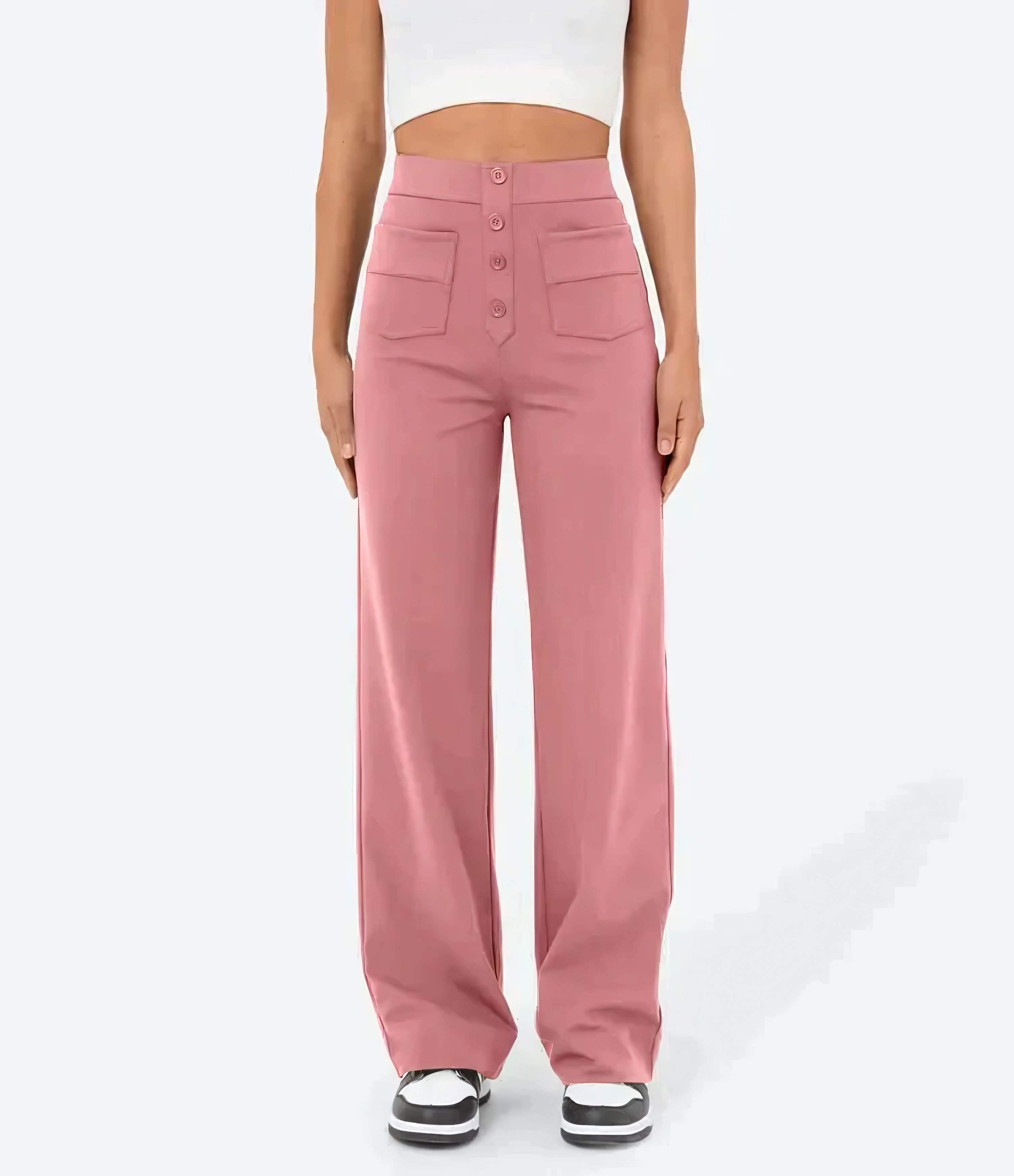 Hannah™ - Elastische Freizeithose mit hoher Taille (50% RABATT)
