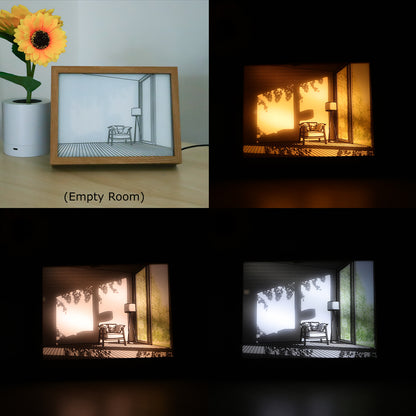 DIYMasterpiece Kit™ - Artistiek doe-het-zelf-zonlicht-geïnspireerd nachtlampje 