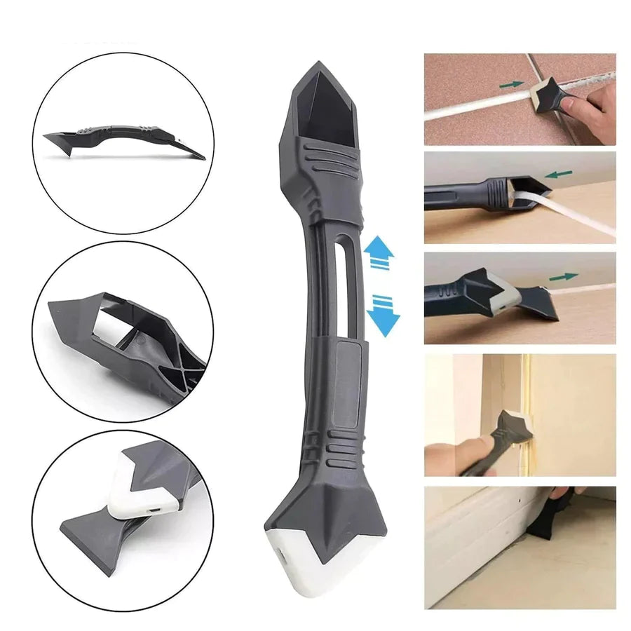 ScrapeMaster™ -Silikondicht-Werkzeug |  1 + 1 Gratis