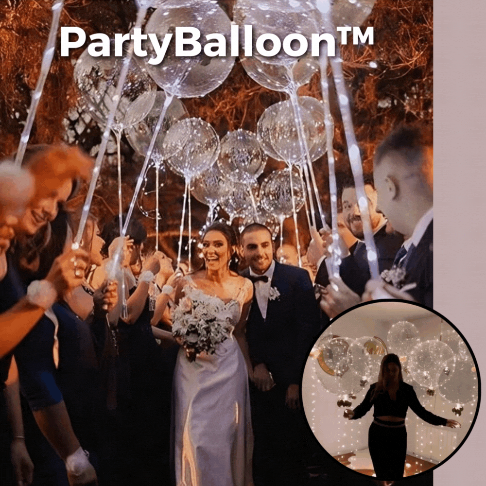 5+5 GRATIS | GlowPop™ - Wiederverwendbare LED-Ballons [Letzter Tag Rabatt]