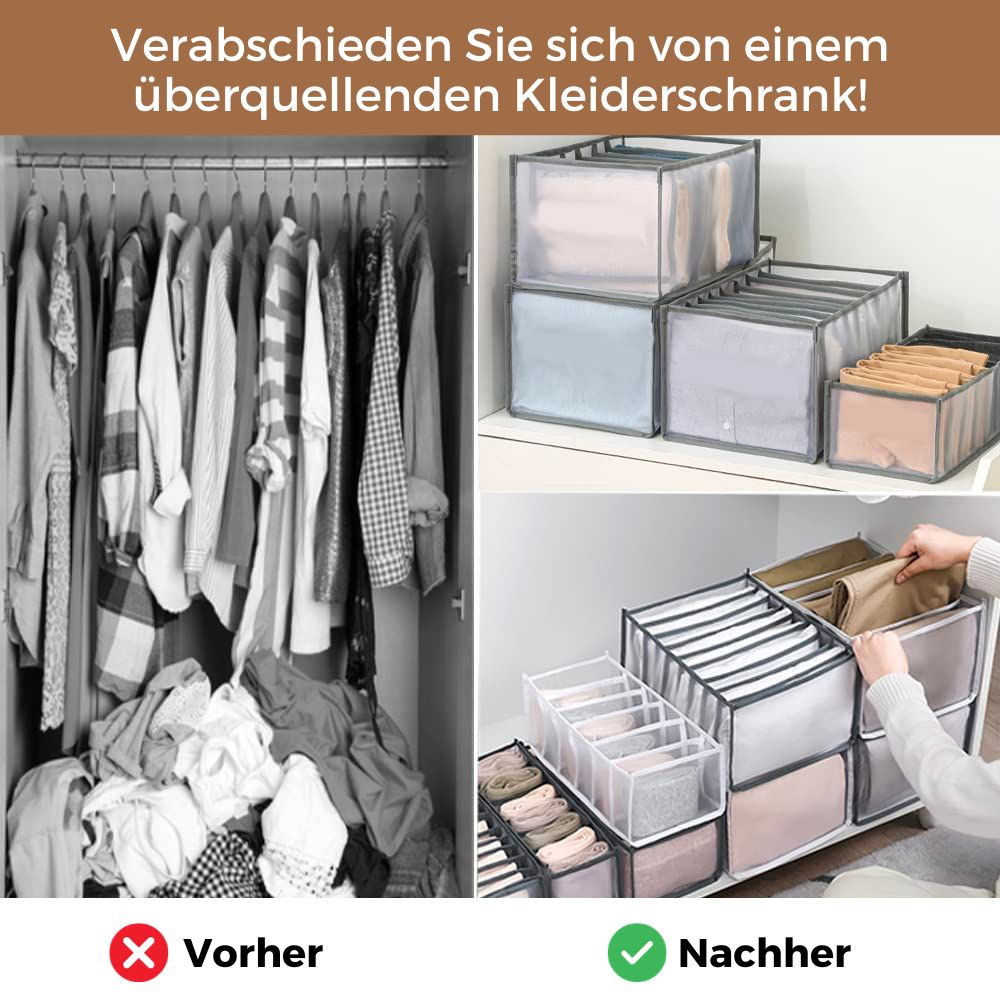 Ordnix™ - Bringen Sie Ordnung in Ihren Kleiderschrank! [Letzter Tag Rabatt]