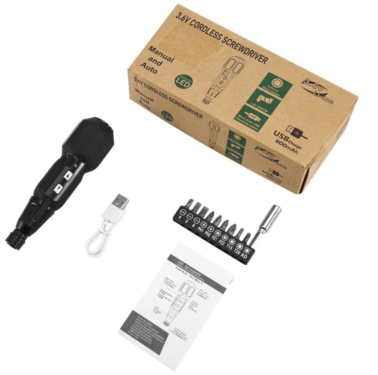 Screwdriver™ - precisie-elektrische schroevendraaier (50% KORTING) 