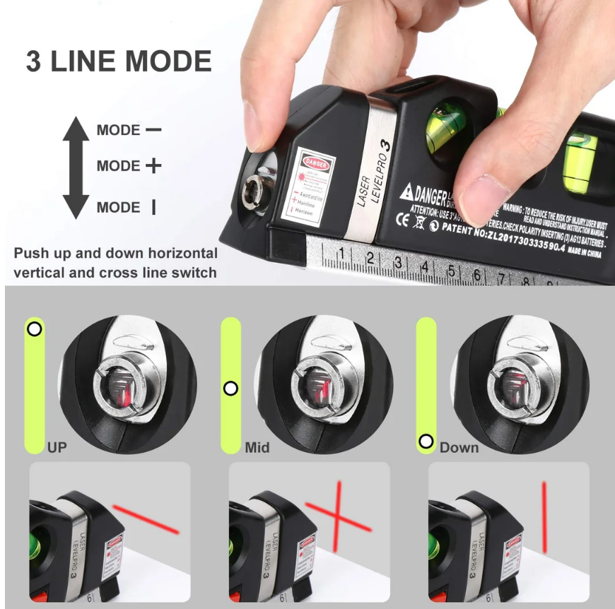 Laser LevelPro™ – Präzisionsmessung  (50% RABATT)