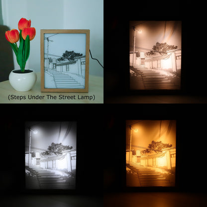 DIYMasterpiece Kit™ - Artistiek doe-het-zelf-zonlicht-geïnspireerd nachtlampje 