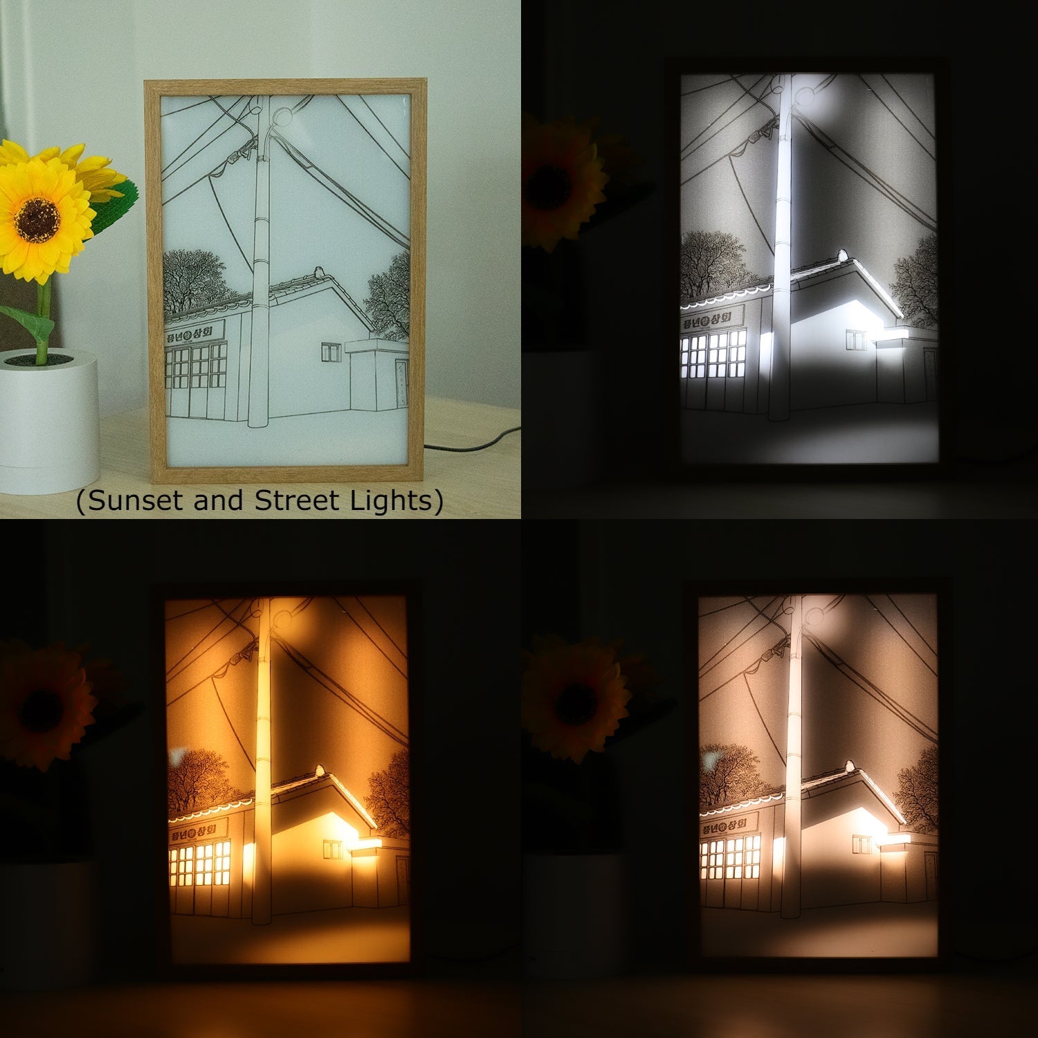 DIYMasterpiece Kit™ - Artistiek doe-het-zelf-zonlicht-geïnspireerd nachtlampje 