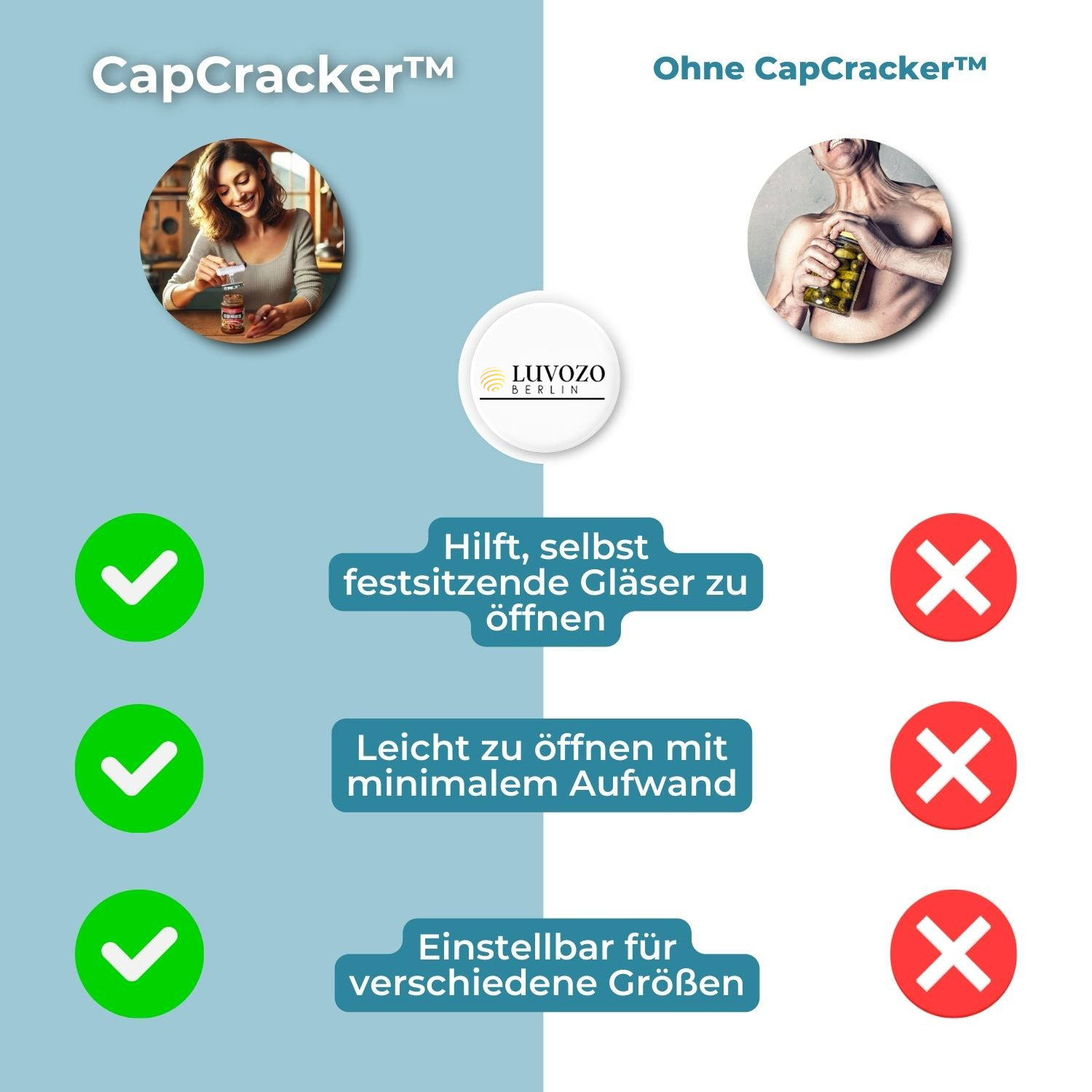 1+1 GRATIS | EasyGripPro™ - Öffnen Sie mühelos Gläser und Flaschen! [Letzter Tag Rabatt]