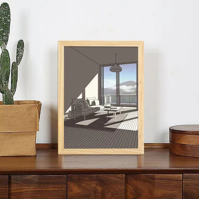 DIYMasterpiece Kit™ - Artistiek doe-het-zelf-zonlicht-geïnspireerd nachtlampje 