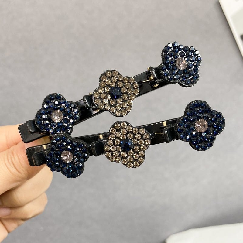 Glanzende Crystal Stone™ vlechthaarclips