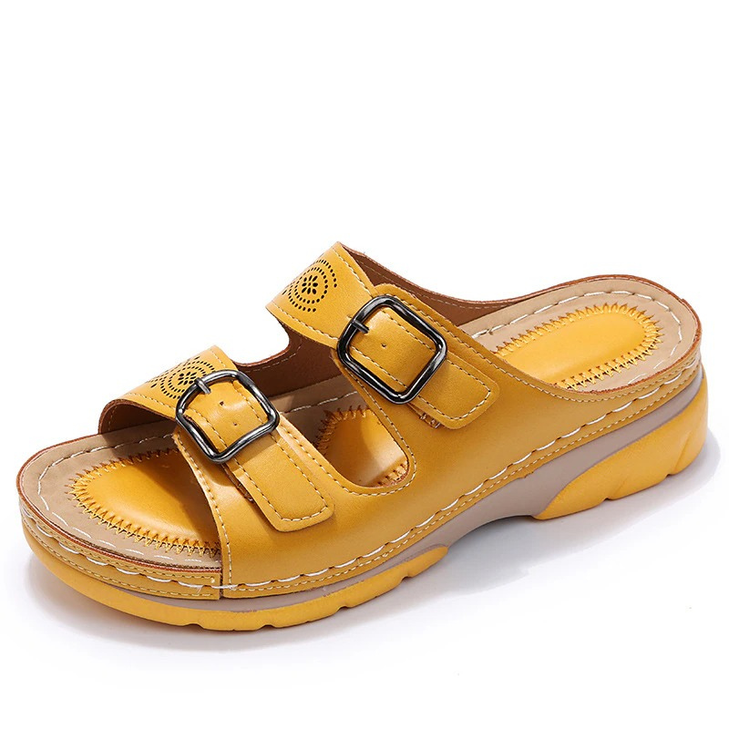 Maxine™ | Orthopedische leren sandalen 