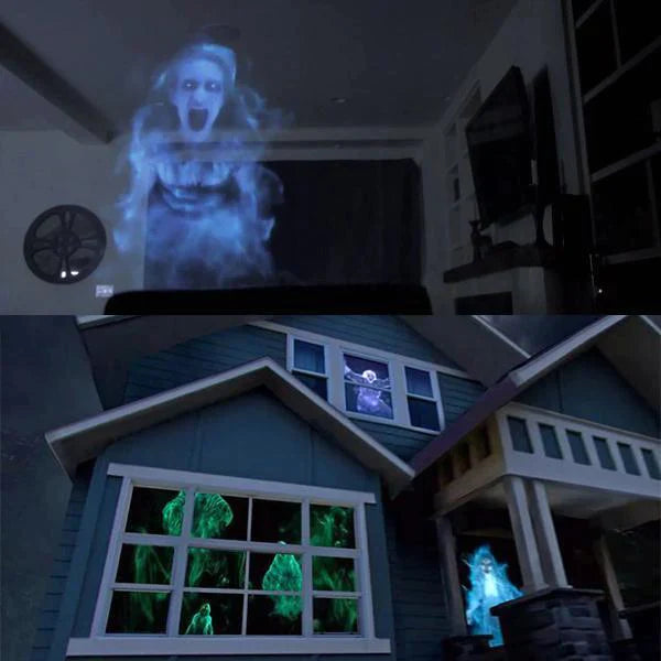 Halloween-horrorprojector™ | Inclusief 6 films