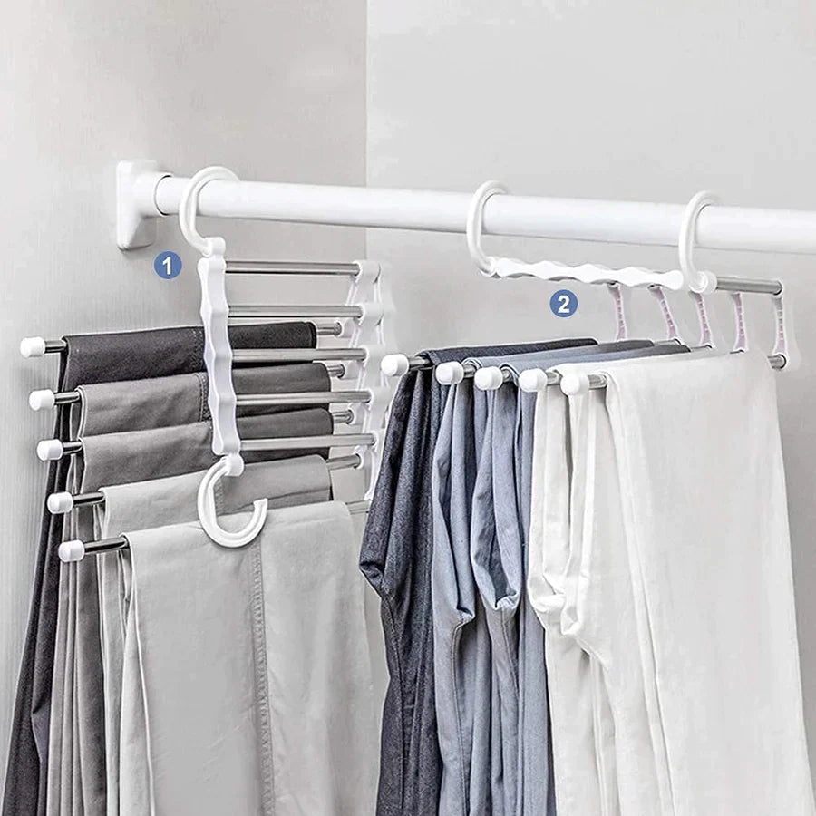 FlexRack™ opvouwbare 5-in-1 kleerhangers | ALLEEN TIJDELIJK 50% KORTING 