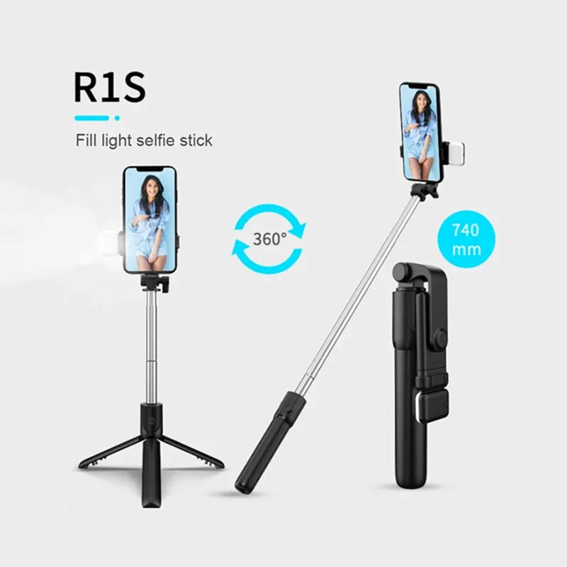 LightSnap™ - Jouw selfie-magie met Bluetooth en statieffunctie