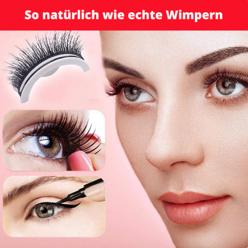 (1+2 GRATIS) - SweetGlace™ herbruikbare zelfklevende wimpers 