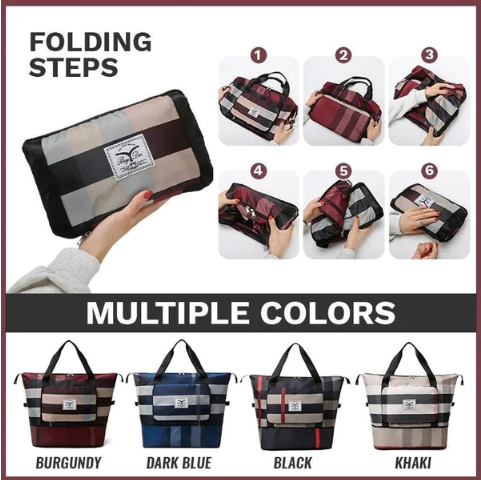 BAGGYGO™ FALTBARE TASCHE - KOMBINIERE PRAKTIKABILITÄT MIT STIL! 【Letzter tag Rabatt】