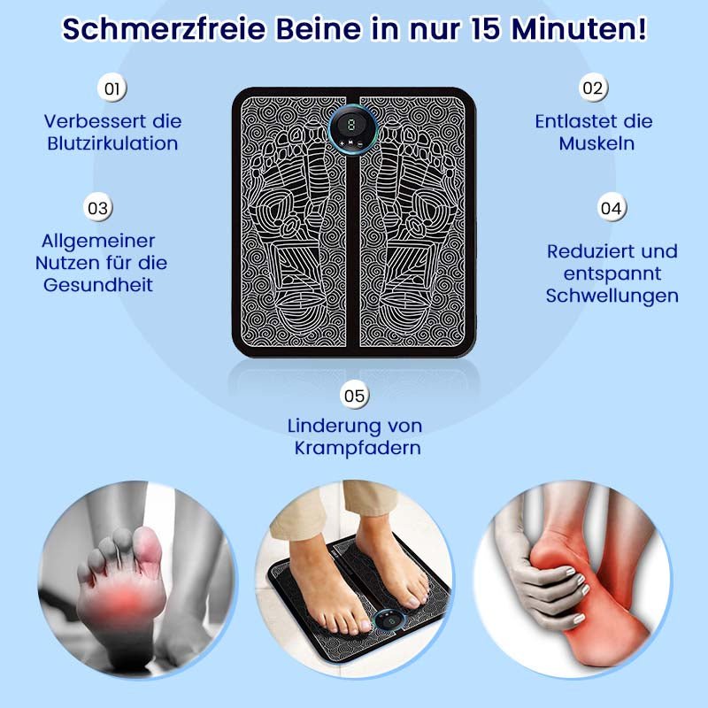 Letzter Tag 70% Rabatt | VibroFeet™  Schmerzfreie Beine in nur 15 Minuten!